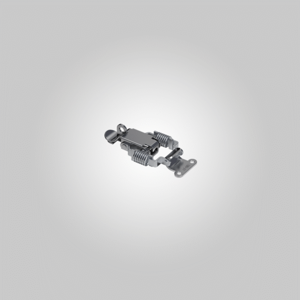 #42-1-K 不鏽鋼緊迫式可掛鎖雙扣：圖片 2